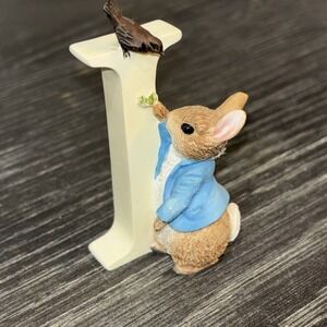 Peter Rabbit Alphabet Figurine Enesco 2005 Letter I Peter Rabbit A‎ 5001